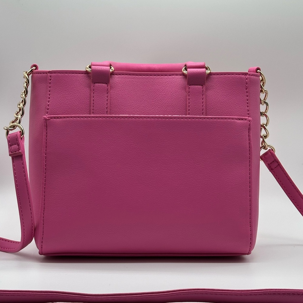 Juicy Couture Bubble Gum Pink Quilted Heart Bag - Picture 6 of 7